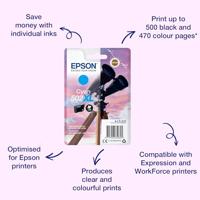 Epson inktpatroon cyaan 502 XL T 02W2 - thumbnail