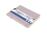 Kangaro Schetsboek - Landscape Violet - Hardcover - 80 vellen - 140g - Roomwit Papier met Elastiek en Lint - thumbnail