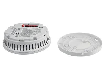 ABUS RWM90 Rookmelder Incl. batterij (5 jaar) werkt op batterijen (Ø x h) 102 mm x 36 mm