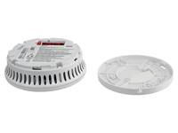 ABUS RWM90 Rookmelder Incl. batterij (5 jaar) werkt op batterijen (Ø x h) 102 mm x 36 mm - thumbnail