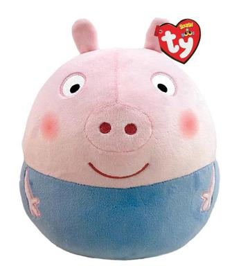 TY Squish A Boo Knuffelkussen Peppa Pig George 20 cm
