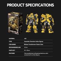 Transformers Blokees Plastic Model Kit Classic Class 02 Bumblebee - thumbnail