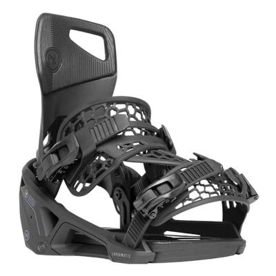 Nidecker Supermatic Snowboardbinding Black S - thumbnail