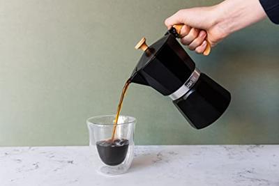La Cafetière - Espressopotje / Mokkapot Zwart - 6 kops - thumbnail