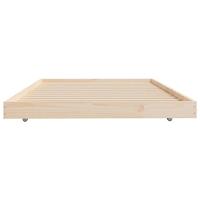 Bedframe zonder matras massief grenenhout 100x200 cm - thumbnail