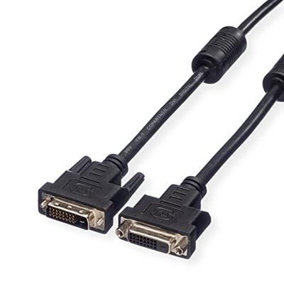 VALUE DVI verlengkabel, DVI M-F, (24+1) dual link, 5 m - thumbnail