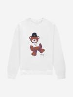 Nik&Nik Meisjes sweat shirt - Bear - Off wit - thumbnail