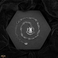 Wednesday Necklace with Pendant Nevermore Academy Black - thumbnail