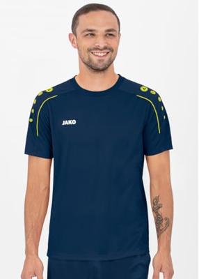 JAKO 6150K T-Shirt Classico Kids - Nachtblauw/Citroen - 152