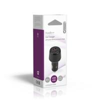 Nedis Autolader | 2.0 / 3.0 / 3.25 A | Outputs: 2 | Poorttype: USB-A / USB-C | 65 W - CCPD65W100BK - thumbnail