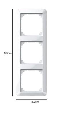 Merten 389319 Afdekking Frame 1-M, System M Polar-wit (glanzend) 1 stuk(s) Merten 389319 Afdekking Frame 1-M, System M Polar-wit (glanzend) 1 stuk(s)