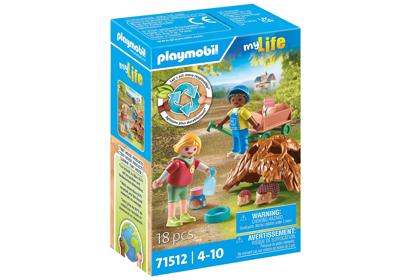 Playmobil® My life 71512 zorgen voor de egelfamilie