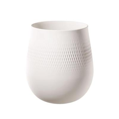VILLEROY & BOCH - Collier - Vaas Carre No.1 22,5cm Wit VILLEROY & BOCH - Collier - Vaas Carre No.1 22,5cm Wit