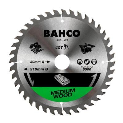 Bahco cirkelzaagblad hardmetalen tanden | 8501-17