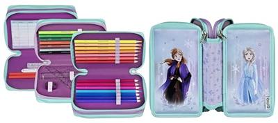 Undercover 3-vaks gevulde etui disney frozen