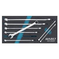 HAZET Ring-steeksleutelset 163-292/8 · Buitentwaalfkant tractieprofiel · 8-delig · 10 · 11 · 13 · 14 · 15 · 17 · 19 · 22 - thumbnail