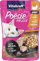 VITAKRAFT POESIE DELICE kalkoen voor katten - natvoer voor katten - 85 g - thumbnail