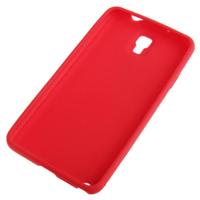 Anti-kras Siliconen hoesje voor Samsung Galaxy Note III / N9000 (rood) - thumbnail