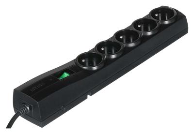 Ever CLASSIC 3m Zwart 5 AC-uitgang(en) 250 V