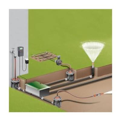 Gardena T-stuk 25mm voor Tuinirrigatie - Quick & Easy Installatie - Gereedschapsloze Aftakking