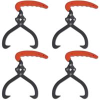 Handpaktang met PVC handvat (4 stuks) - thumbnail