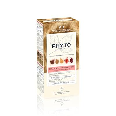 Phyto Phytocolor Permanent Color 9.3 BLOND TRES CLAIR DORE Haarverf 112 ml - thumbnail
