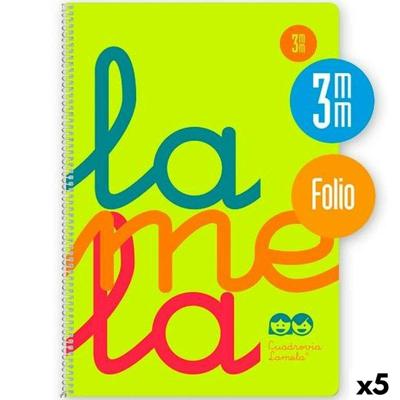 Schrift Lamela Geel Din A4 80 Lakens (5 Stuks)
