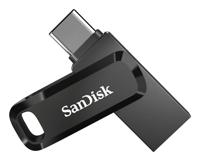 SanDisk ultra dual drive go 32 gb usb-stick (zwart, usb-a 3.2 (5 gbit/s), usb-c 3.2 (5 gbit/s)) - thumbnail
