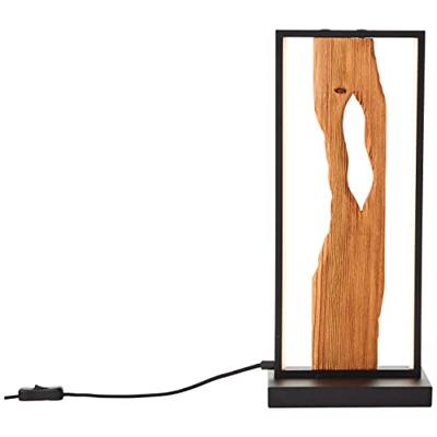 Brilliant Led tafellampChaumont met hout - G94541/76
