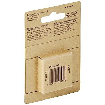 VOLTCRAFT HR03 Oplaadbare AAA batterij (potlood) NiMH 1100 mAh 1.2 V 4 stuk(s)