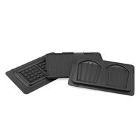 Princess 01.112536.01.002 Grill Elektrisch Anti-aanbaklaag, Controlelampje, Inklapbaar Zwart, Zilver - thumbnail