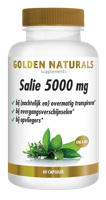 Golden Naturals Salie 5000mg 60 Capsules - thumbnail