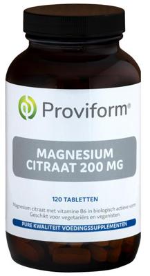Proviform Magnesium citraat 200 mg & B6 120 Tabletten
