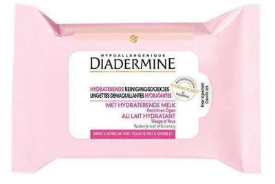 Make-Up Verwijderdoekjes Diadermine Hydraterend 25 Stuks