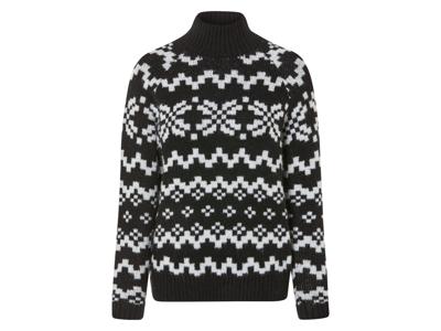 esmara Dames kersttrui (Zwart, S (36-38))