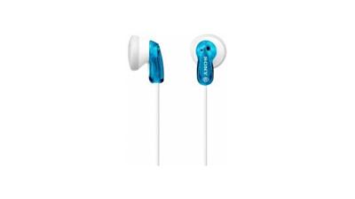 Sony MDR-E9LP In Ear oordopjes Kabel Stereo Blauw Magnetisch DJ