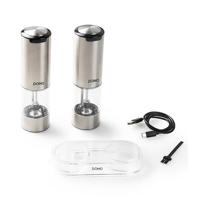 DOMO WIEDERAUFLADBARE PFEFFER- UND SALZMÜHLE Peper- en zoutmolen 1 stuk(s) - thumbnail