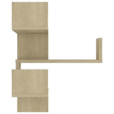VidaXL Hoekwandschap 40x40x50 cm bewerkt hout sonoma eikenkleurig