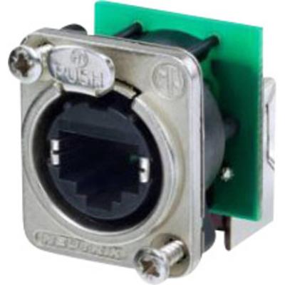 Neutrik NE8FDP-R RJ45-dataconnector etherCON D-serie Bus, haaks Aantal polen: 8P8C Nikkel 1 stuk(s) Neutrik NE8FDP-R RJ45-dataconnector etherCON D-serie Bus, haaks Aantal polen: 8P8C Nikkel 1 stuk(s)