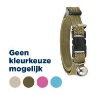 Trixie halsband kat elastisch assorti - thumbnail