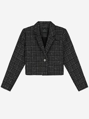 Nik&Nik Meisjes blazer - Tasmin - Zwart