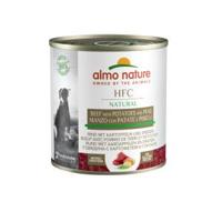 Almo Nature HFC Natural rund met aardappel en erwten natvoer hond (290 g) 12 x 290 g - thumbnail
