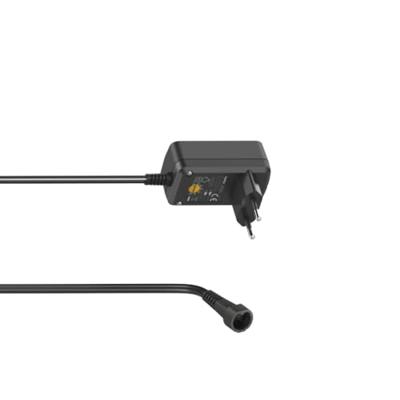 Hama Universele voeding instelbaar 12V (lader regelbaar, AC adapter 300mA, 3,6W, max. 12V, incl. 7 stekkers USB & DC, schakelvoeding voor luidsprekers, tablet en meer huishoudelijke elektronica)
