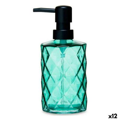 Zeepdispenser Berilo Groen Kristal Plastic Diamant 360 ml 410 ml 9 x 18 x 7 cm (12 Stuks) Zeepdispenser Berilo Groen Kristal Plastic Diamant 360 ml 410 ml 9 x 18 x 7 cm (12 Stuks)