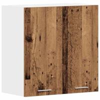 Keukenwandkast 60x31x60 cm spaanplaat oud hout - thumbnail