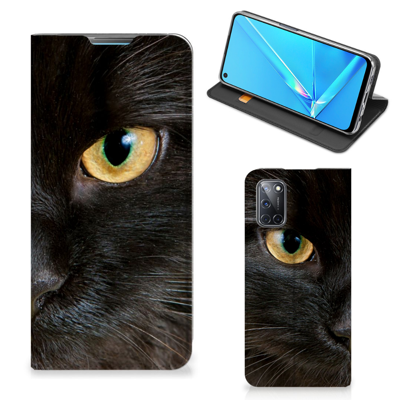 OPPO A52 | A72 | Hoesje maken | Zwarte Kat