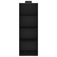 VidaXL Kledingorganisers hangend 2 st met 4 schappen stof - thumbnail