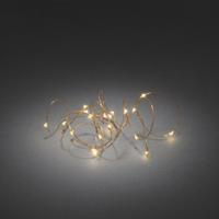 Konstsmide 1460-860 Lichtketting met batterijen Binnen werkt op batterijen Aantal lampen 20 LED Barnsteen - thumbnail