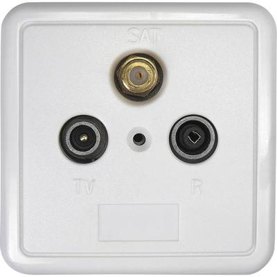 Axing SSD 2-10 Antennedoos Satelliet, TV Inbouw (in muur) Doorvoerdoos