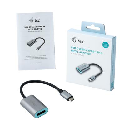 i-tec USB-C > Metal DisplayPort adapter - thumbnail